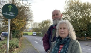 Mark Woodall and Jenny Bartlett Green Party Leominster councillors